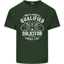 A Qualified Solicitor Looks Like Mens Cotton T-Shirt Tee Top Forest Green