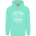 A Qualified Taxi Driver Looks Like Mens 80% Cotton Hoodie Peppermint