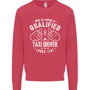 A Qualified Taxi Driver Looks Like Mens Sweatshirt Jumper Heliconia