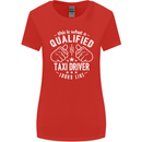 A Qualified Taxi Driver Looks Like Womens Wider Cut T-Shirt Red