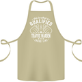 A Qualified Traffic Warden Looks Like Cotton Apron 100% Organic Khaki