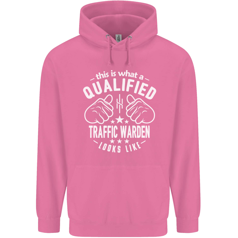 A Qualified Traffic Warden Looks Like Mens 80% Cotton Hoodie Azelea