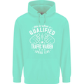 A Qualified Traffic Warden Looks Like Mens 80% Cotton Hoodie Peppermint