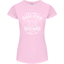 A Qualified Traffic Warden Looks Like Womens Petite Cut T-Shirt Light Pink