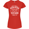 A Qualified Traffic Warden Looks Like Womens Petite Cut T-Shirt Red