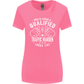A Qualified Traffic Warden Looks Like Womens Wider Cut T-Shirt Azalea