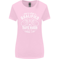 A Qualified Traffic Warden Looks Like Womens Wider Cut T-Shirt Light Pink