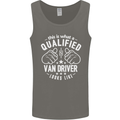A Qualified Van Driver Looks Like Mens Vest Tank Top Charcoal