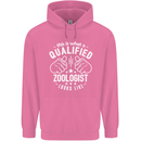 A Qualified Zoologist Looks Like Mens 80% Cotton Hoodie Azelea