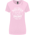 A Qualified Zoologist Looks Like Womens Wider Cut T-Shirt Light Pink
