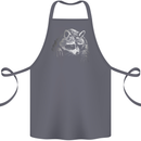 A Raccoon with an Eyepatch Cotton Apron 100% Organic Steel
