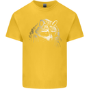 A Raccoon with an Eyepatch Kids T-Shirt Childrens Yellow