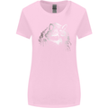 A Raccoon with an Eyepatch Womens Wider Cut T-Shirt Light Pink