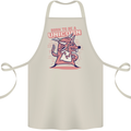 A Rat Born To Be a Unicorn Funny Cotton Apron 100% Organic Natural
