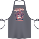 A Rat Born To Be a Unicorn Funny Cotton Apron 100% Organic Steel