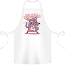 A Rat Born To Be a Unicorn Funny Cotton Apron 100% Organic White