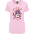 A Rat Born To Be a Unicorn Funny Womens Wider Cut T-Shirt Light Pink