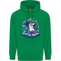 A Reggae Shark Childrens Kids Hoodie Irish Green