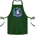 A Reggae Shark Cotton Apron 100% Organic Forest Green