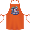 A Reggae Shark Cotton Apron 100% Organic Orange