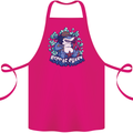 A Reggae Shark Cotton Apron 100% Organic Pink