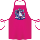 A Reggae Shark Cotton Apron 100% Organic Pink