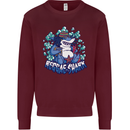 A Reggae Shark Kids Sweatshirt Jumper Maroon