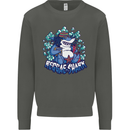 A Reggae Shark Kids Sweatshirt Jumper Storm Grey