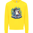 A Reggae Shark Kids Sweatshirt Jumper Yellow