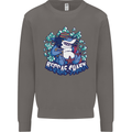 A Reggae Shark Mens Sweatshirt Jumper Charcoal