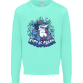 A Reggae Shark Mens Sweatshirt Jumper Peppermint