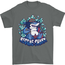 A Reggae Shark Mens T-Shirt Cotton Gildan Charcoal