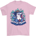 A Reggae Shark Mens T-Shirt Cotton Gildan Light Pink