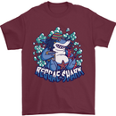 A Reggae Shark Mens T-Shirt Cotton Gildan Maroon
