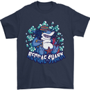 A Reggae Shark Mens T-Shirt Cotton Gildan Navy Blue