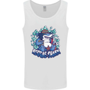 A Reggae Shark Mens Vest Tank Top White