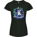 A Reggae Shark Womens Petite Cut T-Shirt Black