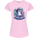 A Reggae Shark Womens Petite Cut T-Shirt Light Pink