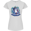 A Reggae Shark Womens Petite Cut T-Shirt White