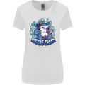 A Reggae Shark Womens Wider Cut T-Shirt White