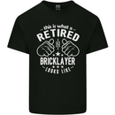 A Retired Bricklayer Looks Like Mens Cotton T-Shirt Tee Top Black