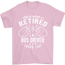 A Retired Bus Driver Looks Like Mens T-Shirt Cotton Gildan Light Pink