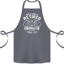 A Retired Chiropractor Looks Like Cotton Apron 100% Organic Steel