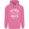 A Retired Chiropractor Looks Like Mens 80% Cotton Hoodie Azelea