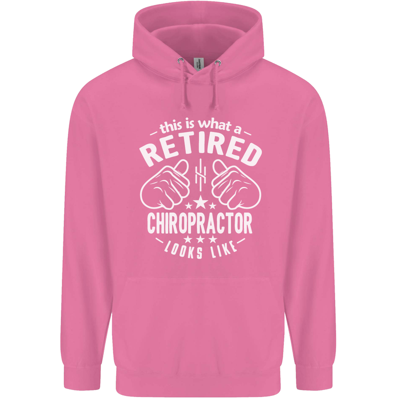 A Retired Chiropractor Looks Like Mens 80% Cotton Hoodie Azelea