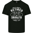 A Retired Chiropractor Looks Like Mens Cotton T-Shirt Tee Top Black