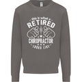 A Retired Chiropractor Looks Like Mens Sweatshirt Jumper Charcoal