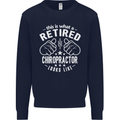 A Retired Chiropractor Looks Like Mens Sweatshirt Jumper Navy Blue