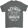 A Retired Chiropractor Looks Like Mens T-Shirt Cotton Gildan Charcoal