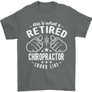 A Retired Chiropractor Looks Like Mens T-Shirt Cotton Gildan Charcoal